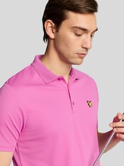 Lyle & Scott Pink Golf Tech Polo Shirt - Image 4 of 5