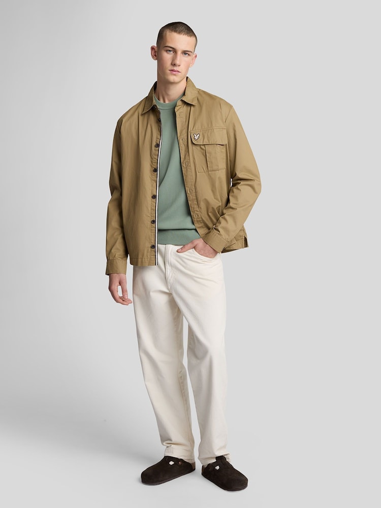 Lyle & Scott Green Cargo Crew Neck Jumper - Image 2 of 5