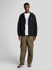 Lyle & Scott White Sporty Thistle Graphic 100% Cotton T-Shirt - Image 2 of 5