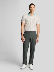 Lyle & Scott Grey 5 Pocket Golf Trousers - Image 1 of 5