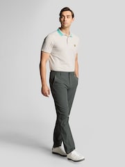 Lyle & Scott Grey 5 Pocket Golf Trousers - Image 2 of 5