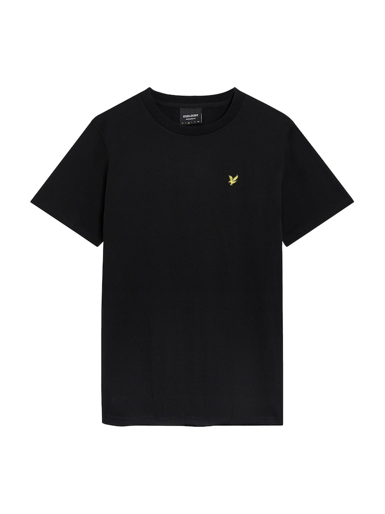 Lyle & Scott Black Oversized 100% Cotton T-Shirt - Image 5 of 5