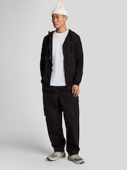 Lyle & Scott Softshell Hybrid Zip Through 100% бавовна худі - Image 4 of 5