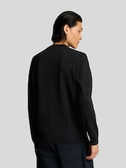 Lyle & Scott Black Cargo Crew Neck Jumper - Image 2 of 5