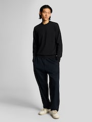 Lyle & Scott Black Cargo Crew Neck Jumper - Image 3 of 5