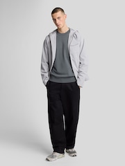 Lyle & Scott Grey Cargo Crew Neck Jumper - Image 4 of 5