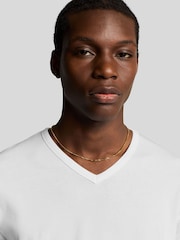 Lyle & Scott Basic V-Neck T-Shirts 3 Pack - Imagen 4 de 5