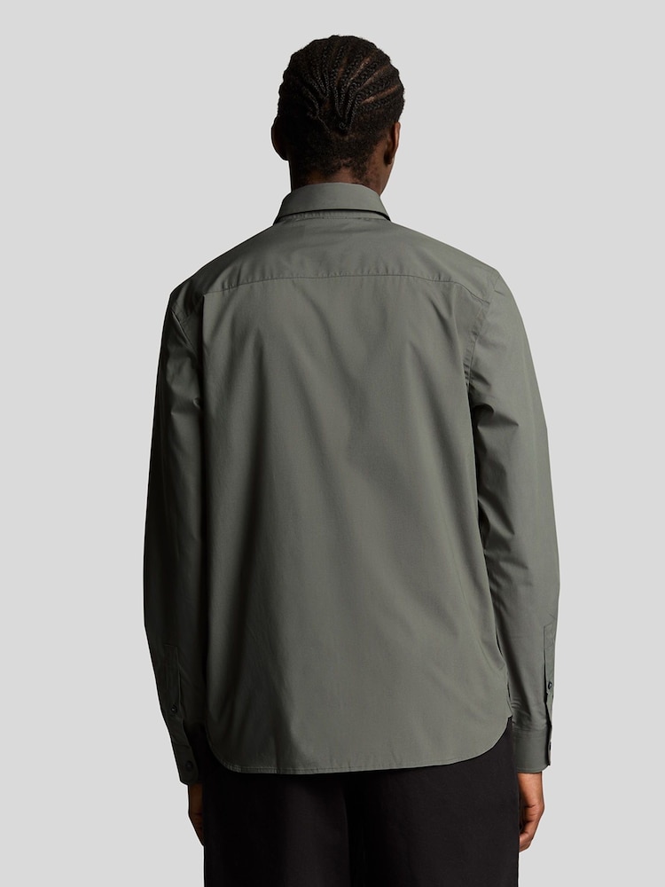 Lyle & Scott Grey Long Sleeve Shirt - Image 2 of 5