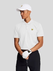 Lyle & Scott White Golf Tech Polo Shirt - Image 1 of 5