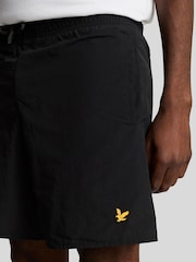 Lyle & Scott Black Sports Swim Shorts - Image 4 of 5