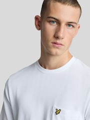 Lyle & Scott Plain Pique Pocket T-Shirt - Imagen 2 de 5