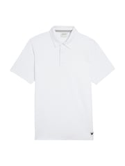Lyle & Scott White Twill Texture Polo Shirt - Image 5 of 5