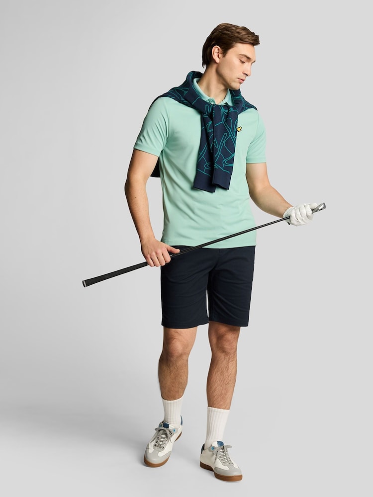 Lyle & Scott Green Golf Tech Polo Shirt - Image 2 of 5