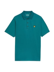 Lyle & Scott Blue Golf Tech Polo Shirt - Image 5 of 5