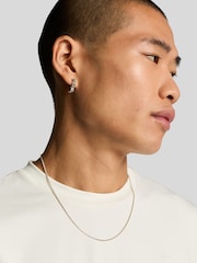 Lyle & Scott White Panelled Neoprene T-Shirt - Image 2 of 5