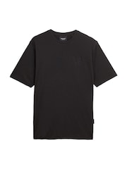 Lyle & Scott Black Panelled Neoprene T-Shirt - Image 5 of 5