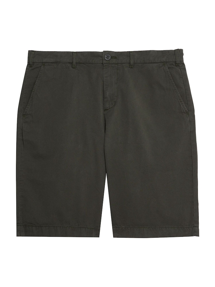 Lyle & Scott Green 100% Cotton Chinos Shorts - Image 5 of 5