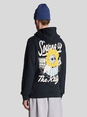 Lyle & Scott 100% Cotton Sunnies Pool Bar Graphic Pullover Hoodie - Imagen 3 de 4