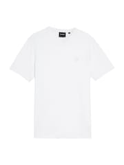 Lyle & Scott White 100% Cotton Superfine V Neck T-Shirt - Image 5 of 5