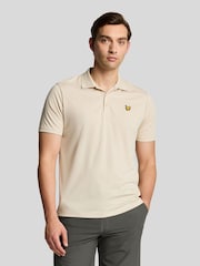 Lyle & Scott Cream Golf Tech Polo Shirt - Image 1 of 5