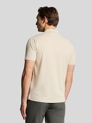 Lyle & Scott Cream Golf Tech Polo Shirt - Image 3 of 5