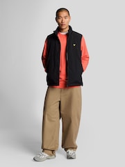 Lyle & Scott Orange Crew Neck Sweatshirt - Image 2 of 5