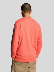 Lyle & Scott Orange Crew Neck Sweatshirt - Image 3 of 5