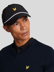 Lyle & Scott Blue Golf V-Neck Pull-Over Jumper - Image 2 of 5