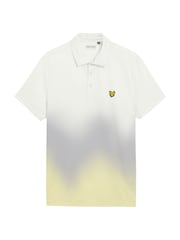 Lyle & Scott White Gradient Polo Shirt - Image 5 of 5