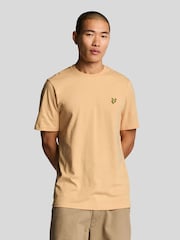 Lyle & Scott Orange Cotton Plain T-Shirt - Image 1 of 5
