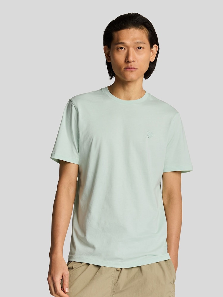 Lyle & Scott Green 100% Cotton Superfine T-Shirt - Image 1 of 5