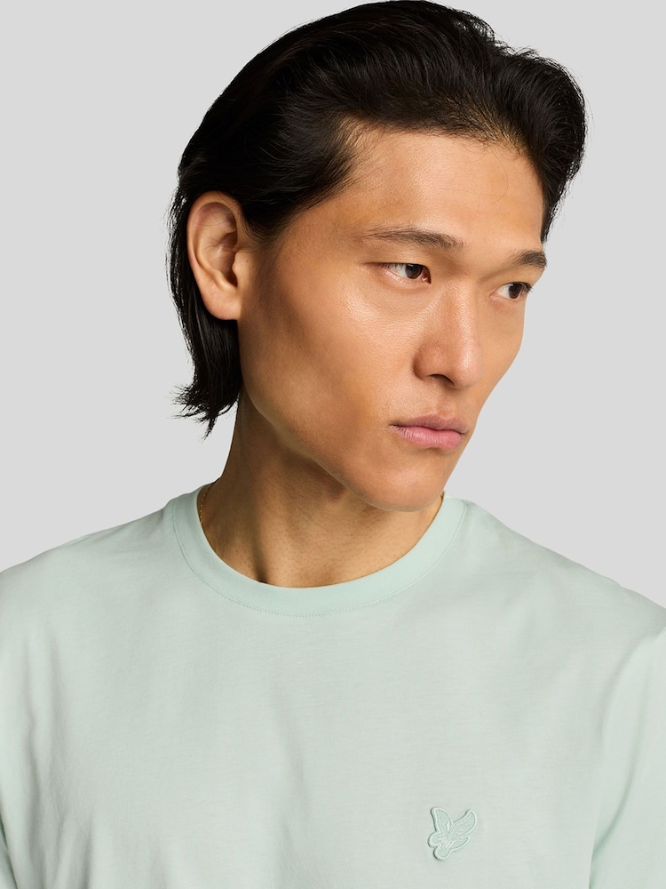 Lyle & Scott Green 100% Cotton Superfine T-Shirt - Image 2 of 5
