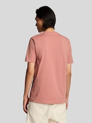 Lyle & Scott Red 100% Cotton Embroidered T-Shirt - Image 3 of 5