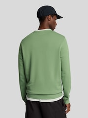 Lyle & Scott Green Ground Crew Neck Sweatshirt - Image 3 of 5