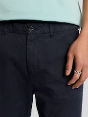 Lyle & Scott Blue 100% Cotton Chinos Shorts - Image 4 of 5