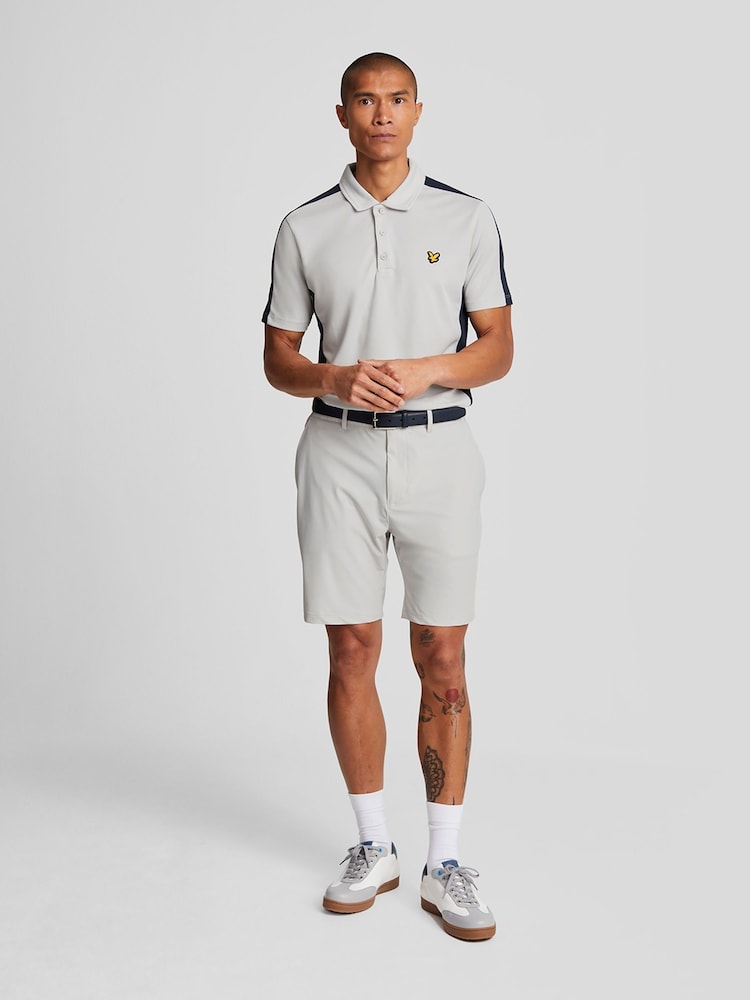 Lyle & Scott Silver Lightweight Golf Tech Shorts - Image 1 of 5