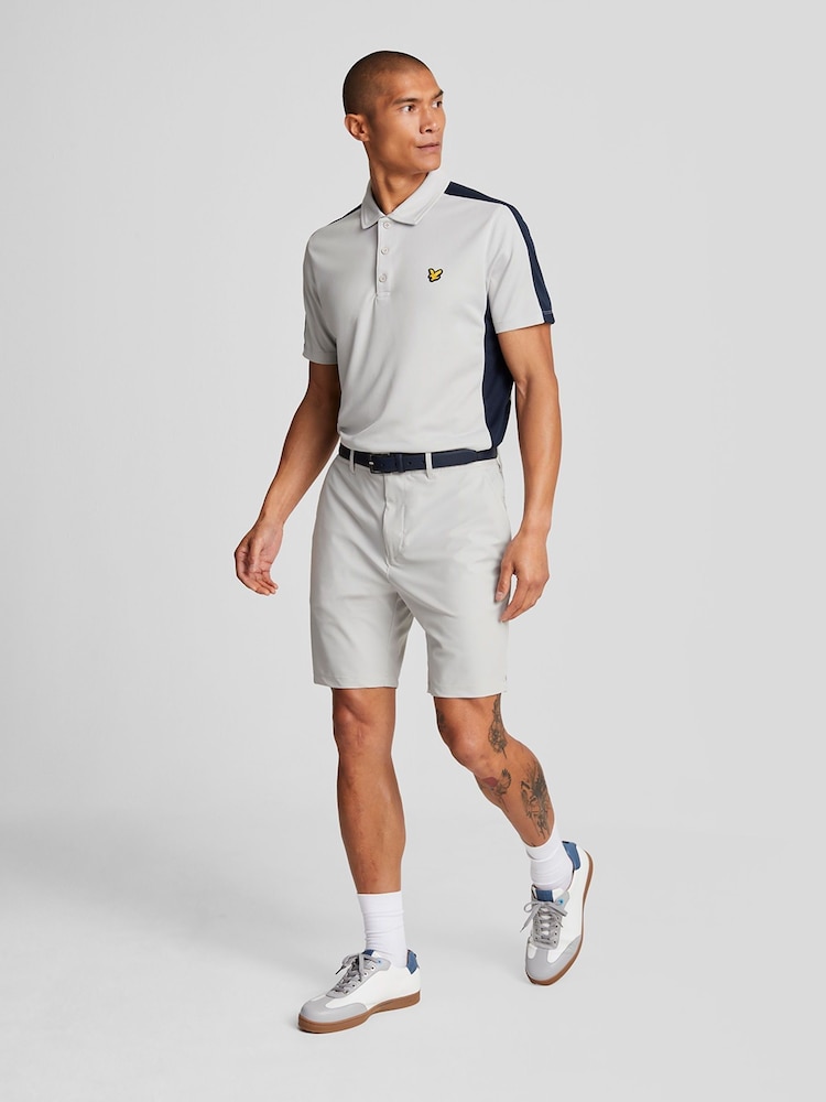 Lyle & Scott Silver Lightweight Golf Tech Shorts - Image 2 of 5