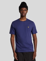 Lyle & Scott Purple Cotton Plain T-Shirt - Image 1 of 5