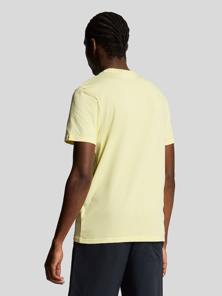 Lyle & Scott Yellow Martin Short Sleeve T-Shirt - Image 2 of 5