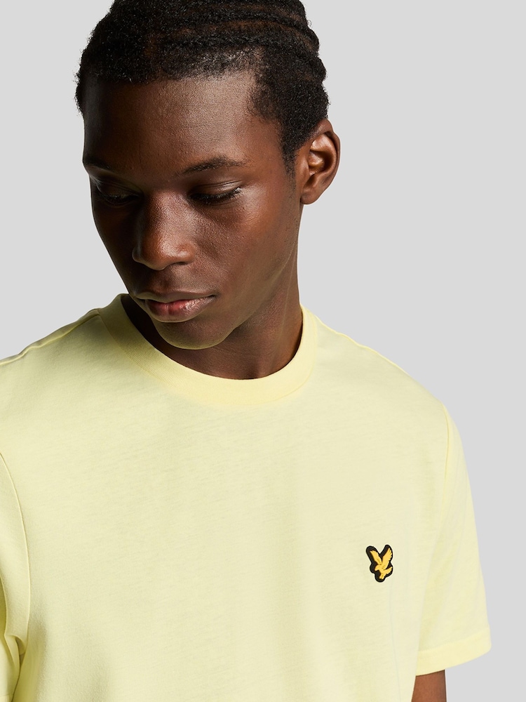 Lyle & Scott Yellow Martin Short Sleeve T-Shirt - Image 4 of 5