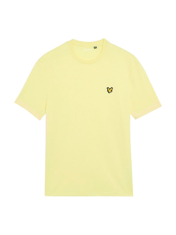 Lyle & Scott Yellow Martin Short Sleeve T-Shirt - Image 5 of 5