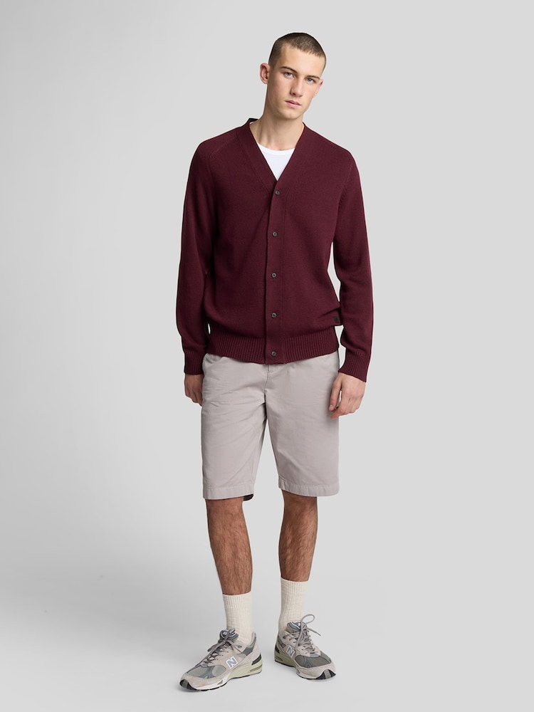 Lyle & Scott Grey 100% Cotton Chinos Shorts - Image 1 of 5