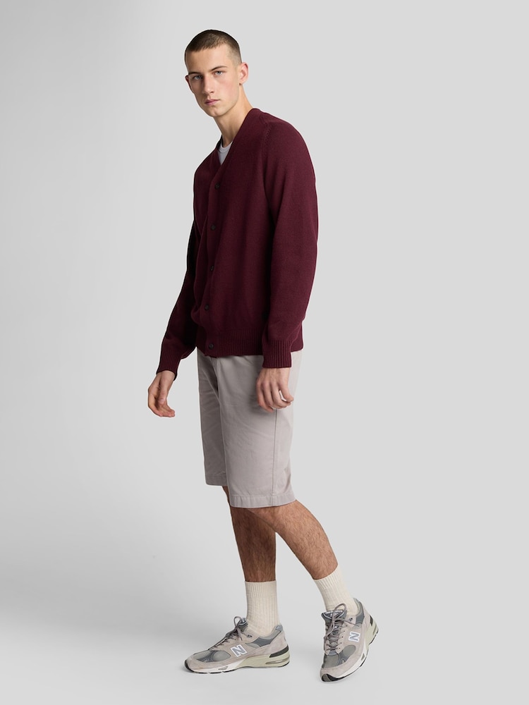Lyle & Scott Grey 100% Cotton Chinos Shorts - Image 2 of 5