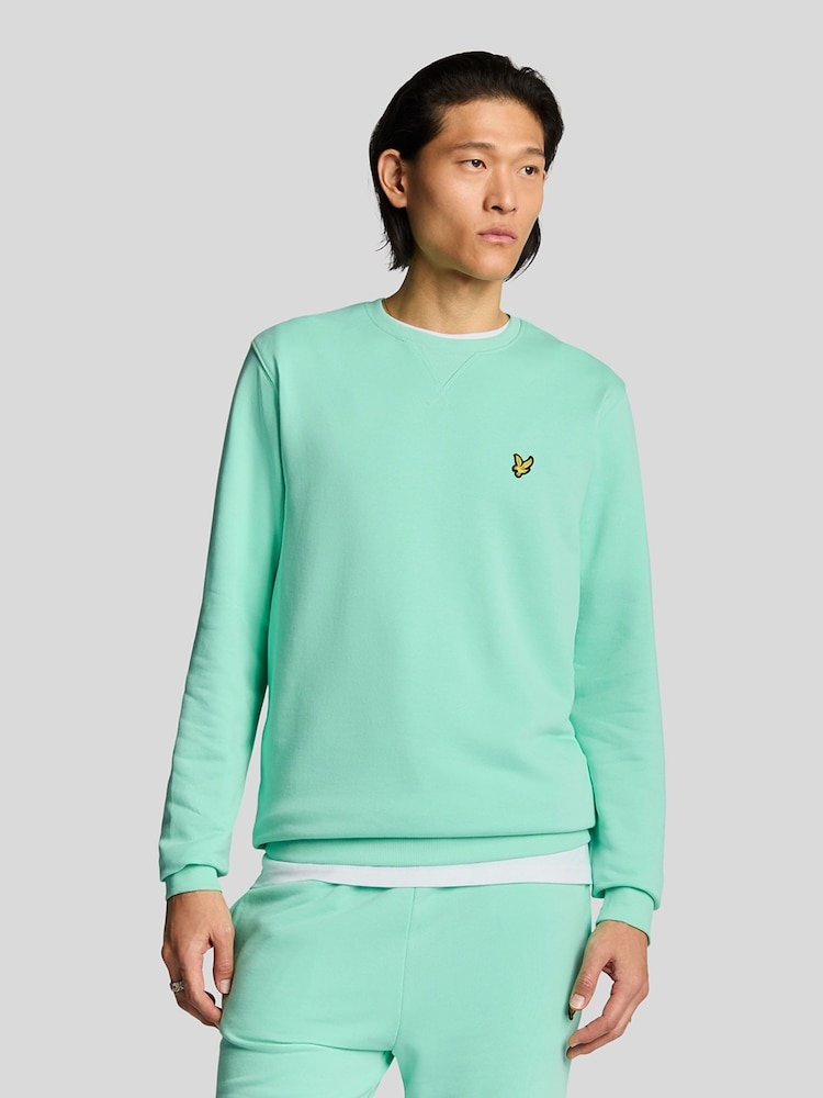 Lyle & Scott Green Crew Neck Sweatshirt - Image 1 of 5