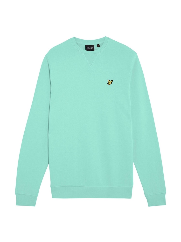 Lyle & Scott Green Crew Neck Sweatshirt - Image 5 of 5