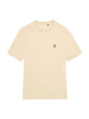 Lyle & Scott Cream Martin Short Sleeve T-Shirt - Image 5 of 5