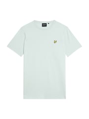 Lyle & Scott Light Green Cotton Plain T-Shirt - Image 5 of 5