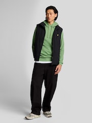 Verde - Hanorac fără fermoar Lyle & Scott - Imaginea 4 din 5