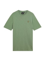 Lyle & Scott Green 100% Cotton Slub T-Shirt - Image 5 of 5