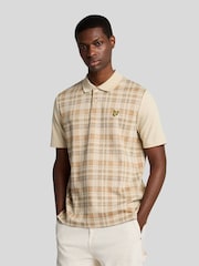 Lyle & Scott Spring Tartan Polo Shirt - صورة 1 من 5